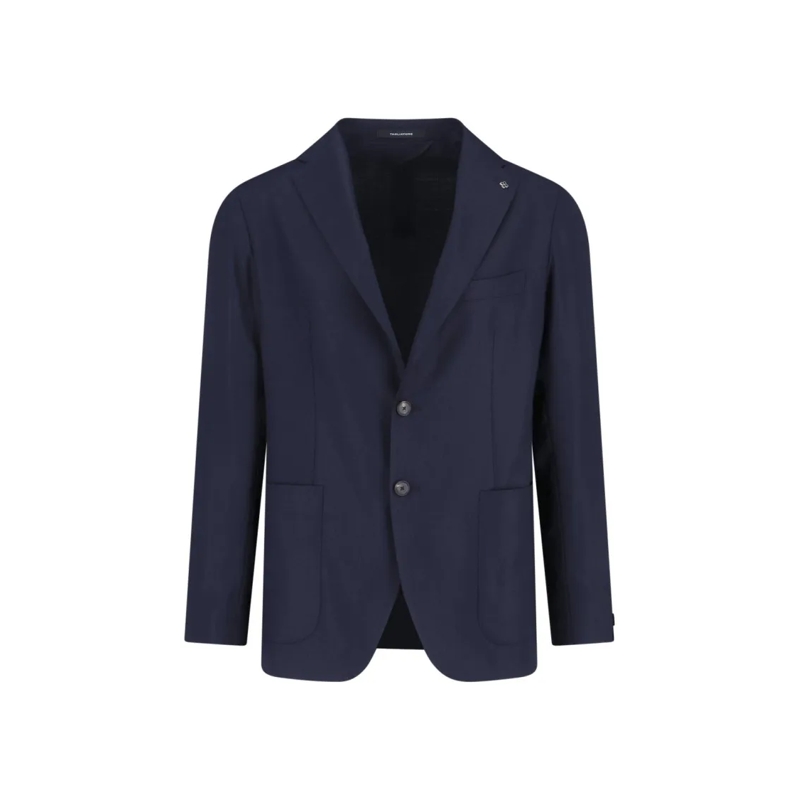 Tagliatore Blazer Single-Breasted Blazer – Blue Blue