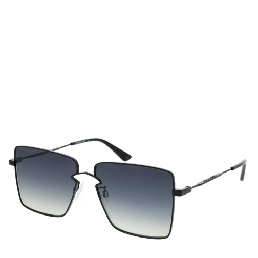 McQ MQ0268S-001 59 Sunglasses Black-Black-Grey Lunettes de soleil