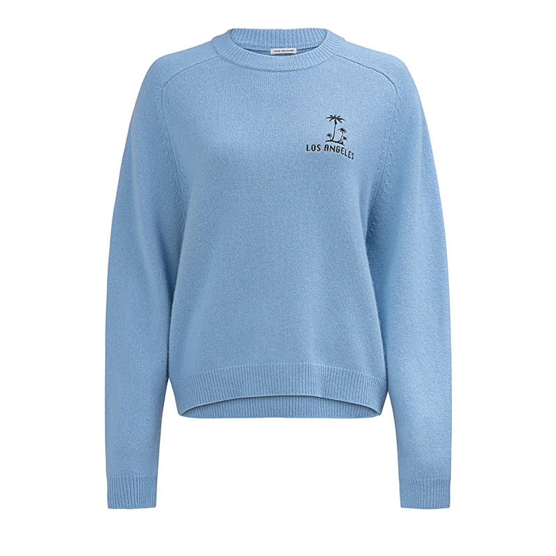 True Religion  Strickpulli MC CALIFORNIA blau