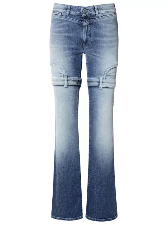 Off-White - Blue Cotton Jeans - Größe 26 - blue