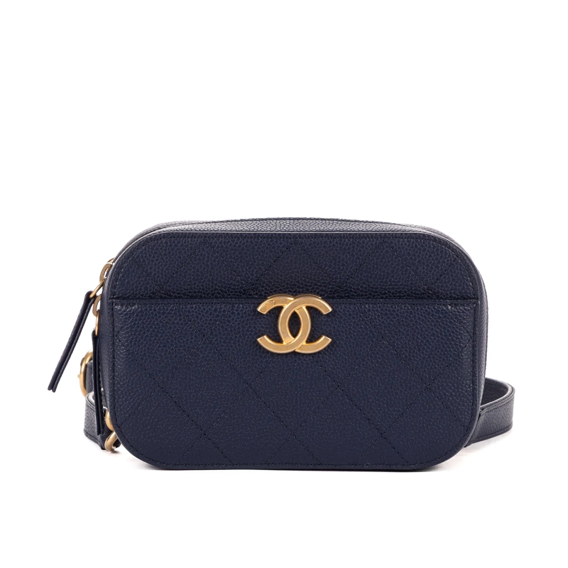 Chanel Crossbody Bag Chic Affinity Belt Bag marineblau