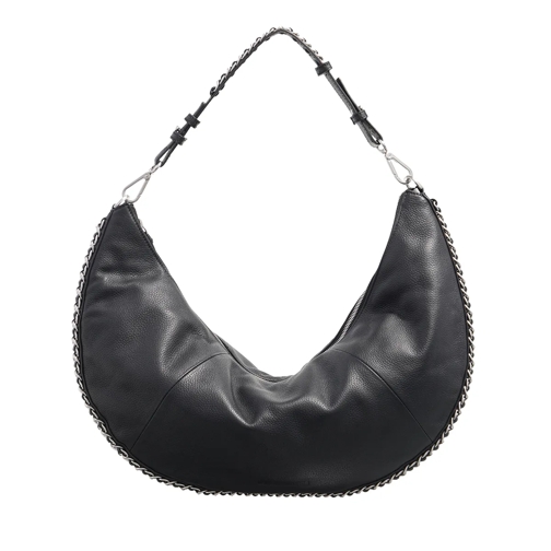 LES VISIONNAIRES Enya Chain Black Borsa hobo