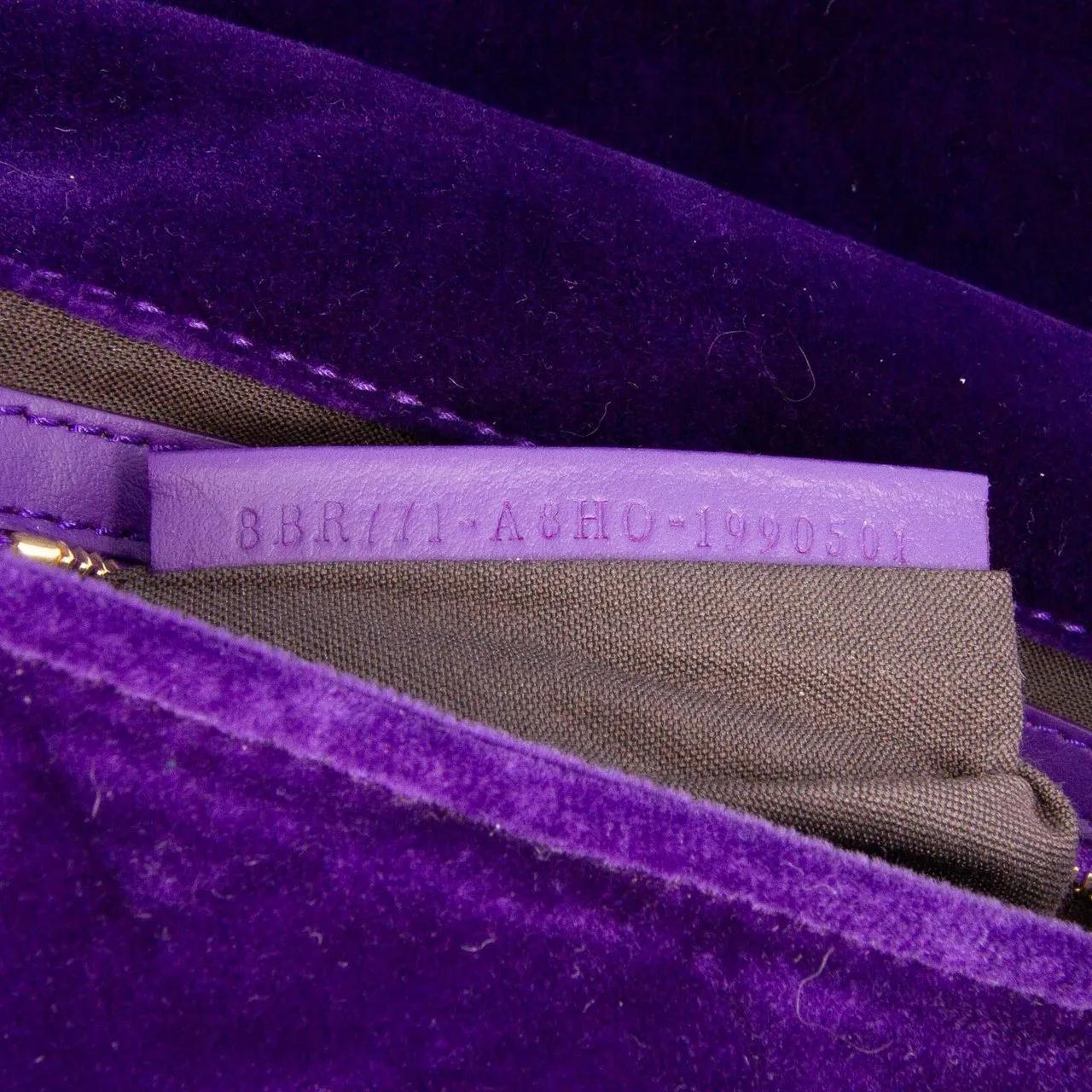 Thumbnail - Fendi Hobo Bags - Large Zucca Embossed Velvet Baguette Satchel - Gr. unisize - in Orange - für Damen