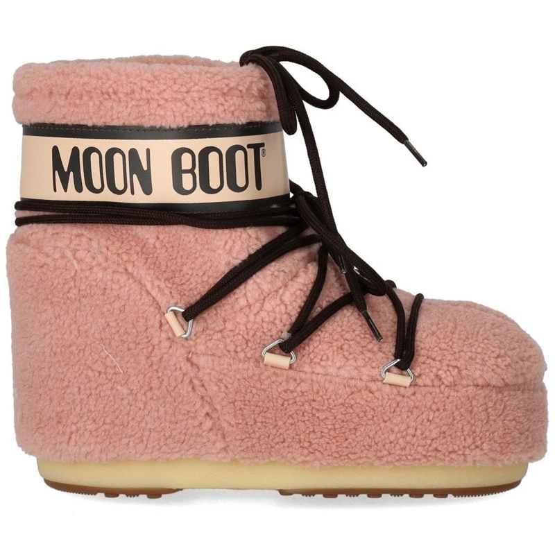 Moonboot Stiefel MOON BOOT ICON LOW FLEECE SNOW BOOT rose