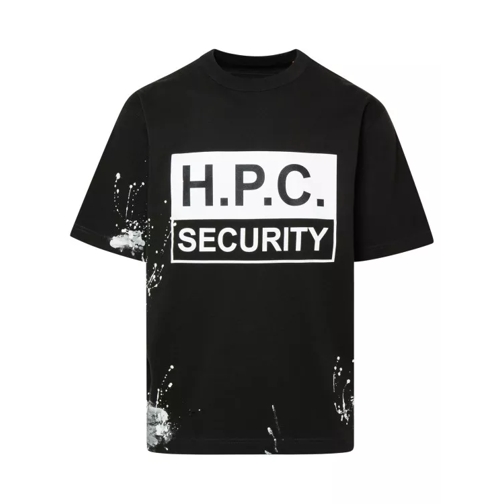 Heron Preston Hpc Seurity Ss T-Shirt In Green Cotton Black 