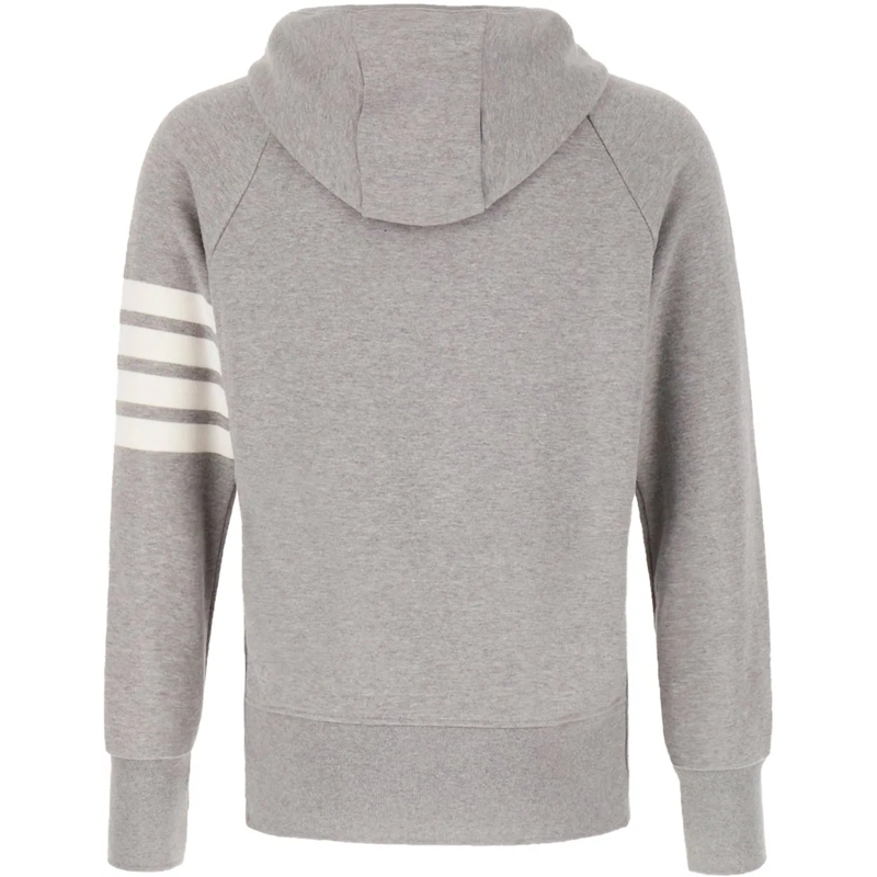 Thom Browne  Thom Browne Melange grey cotton sweatshirt grau(Image 2)