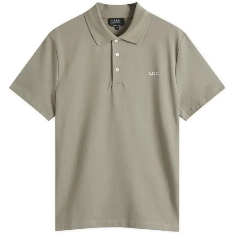 A.P.C. Polo shirt Polo khaki grün
