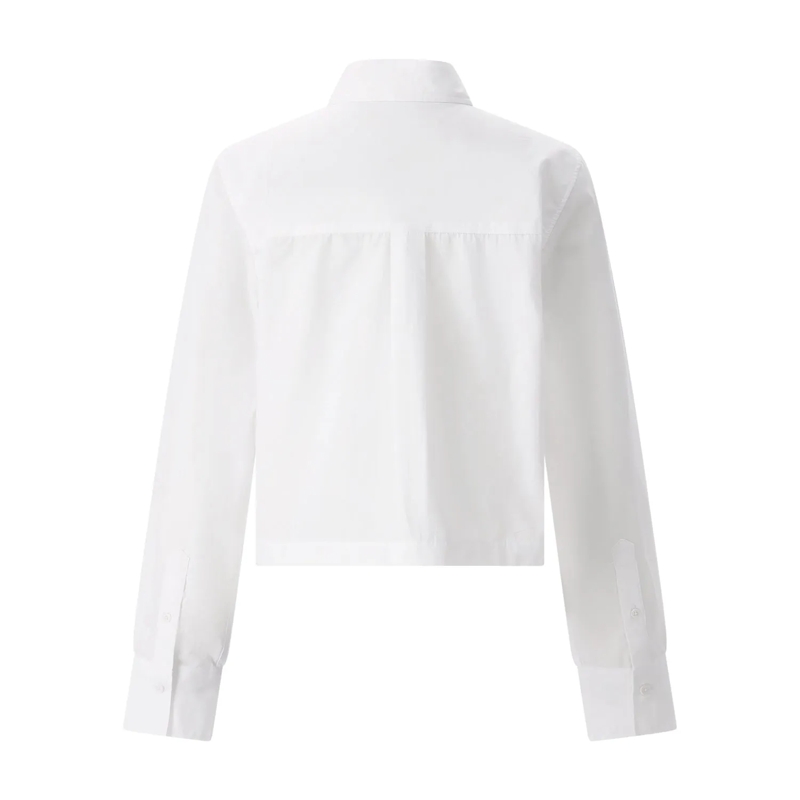 Closed Chemisier Hemdbluse aus Baumwolle weiß(Image 2)