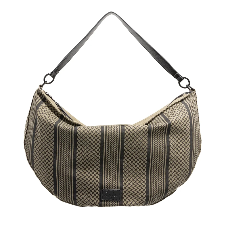 Lala Berlin Weekender Big Bag Muriel 2.0 Heritage Stripe Black