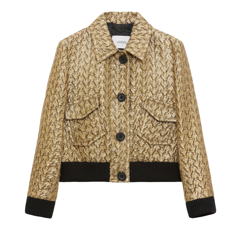 Dorothee Schumacher Übergangsjacke GOLDEN HOUR jacket gold