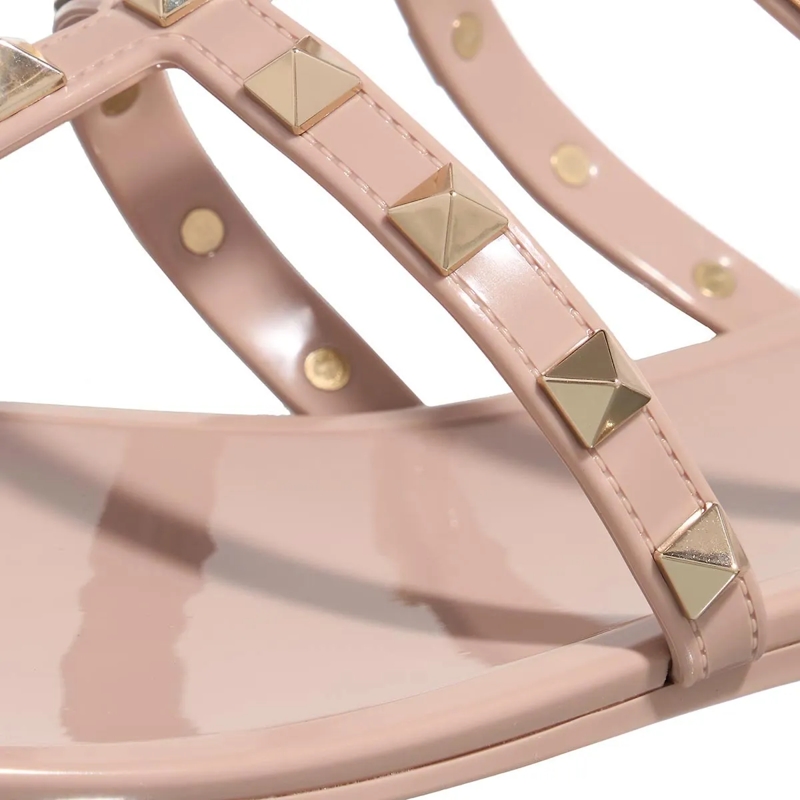 Valentino Garavani Sandalen Rockstud Thong Summer Poudre(Image 5)