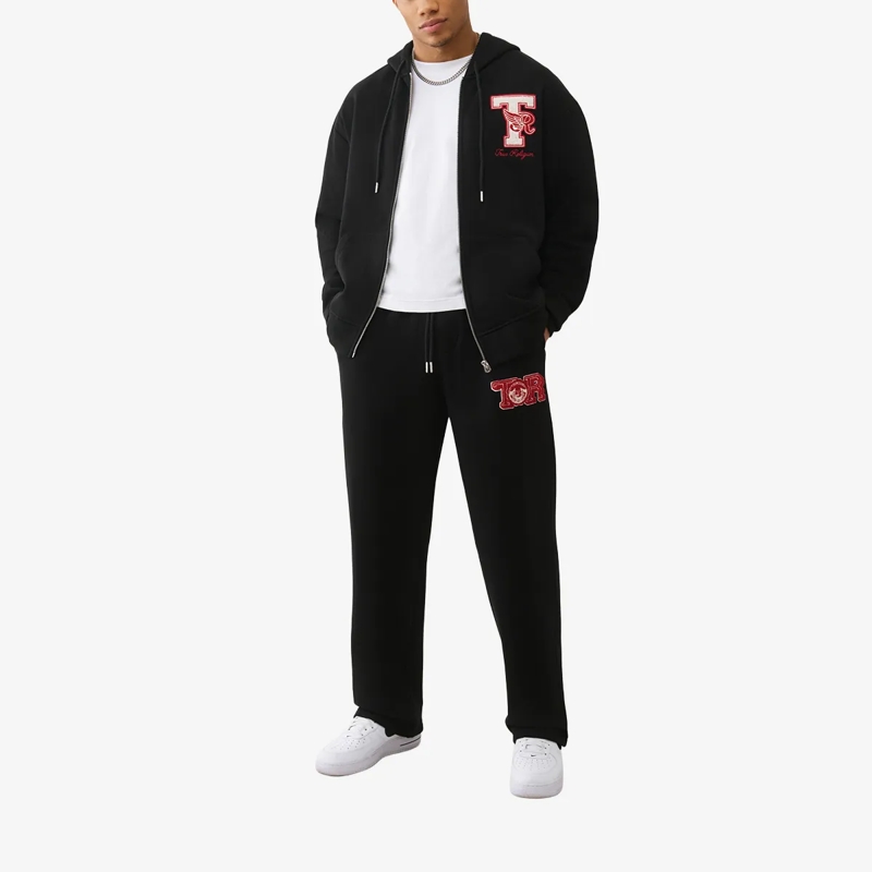 True Religion  Zip-Hoodie WORLD TOUR CHAMPS schwarz(Image 2)