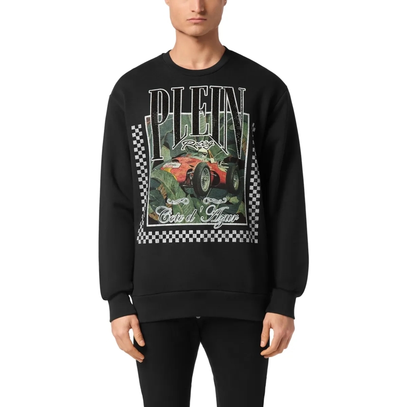 Philipp Plein Top Sweatshirt Racing schwarz(Image 3)