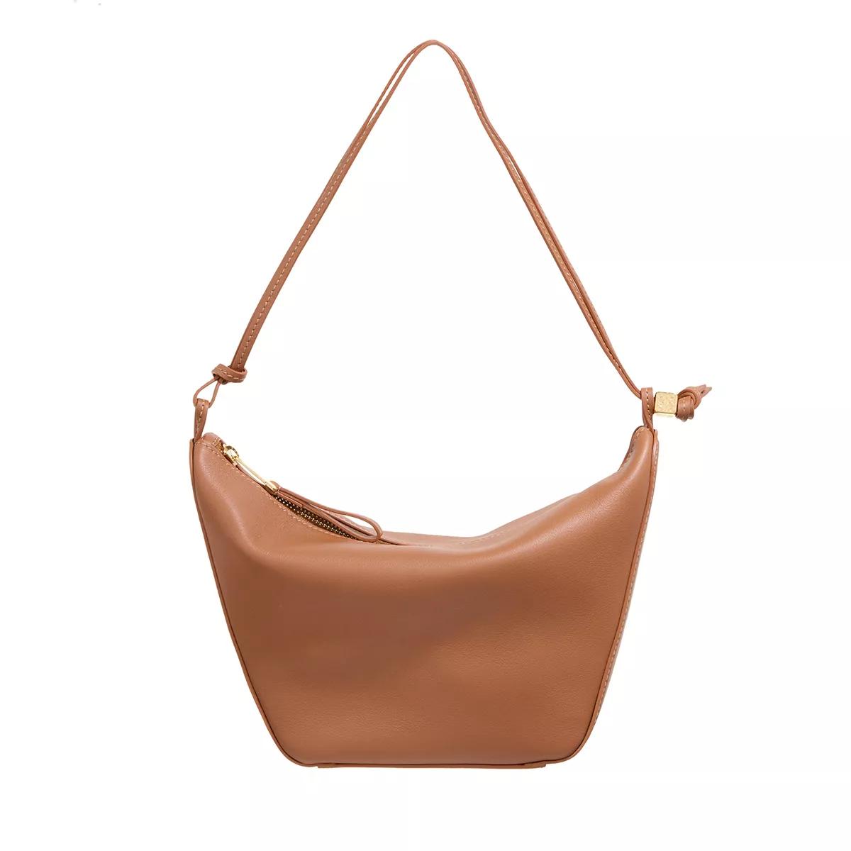 Loewe Hobo Bag - Mini Hammock Hobo Bag - Gr. unisize - in Braun - für Damen