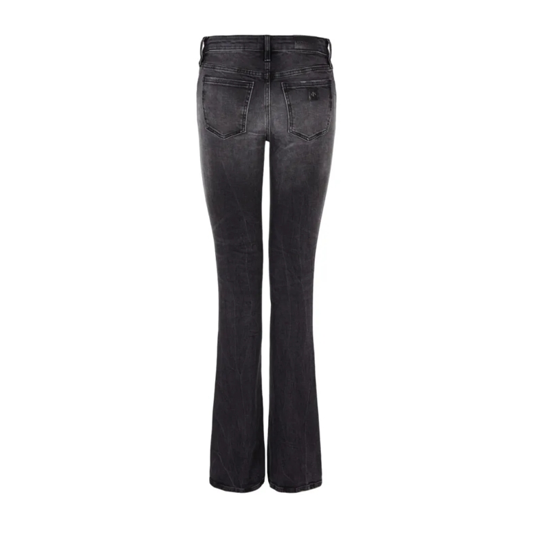 Armani Exchange Jeans Grey Slim-Fit Jeans Black