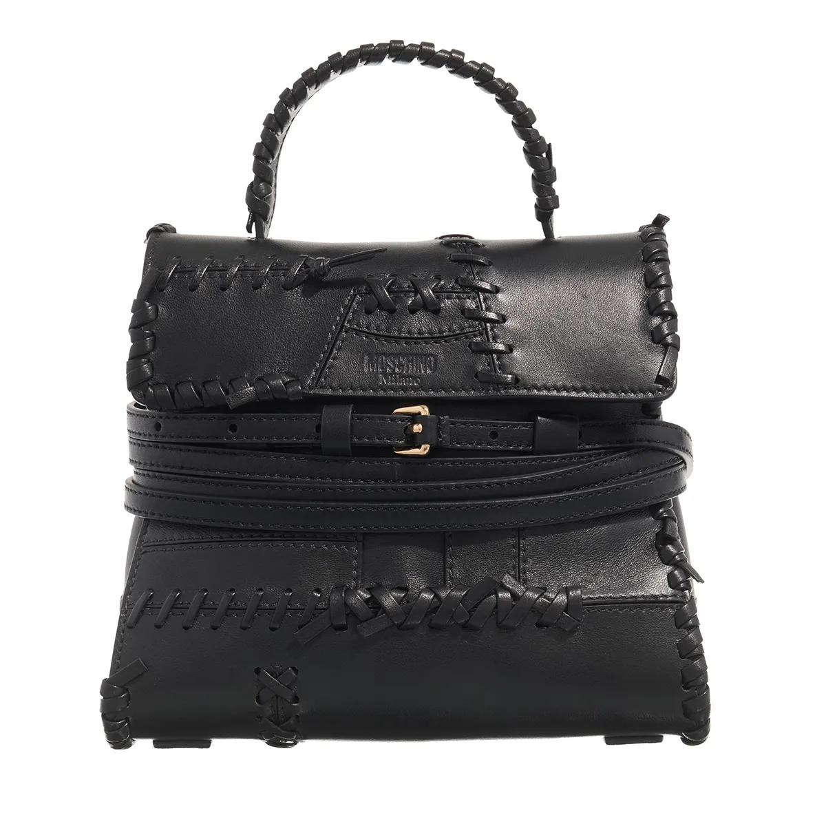 バッグ・カバンその他 Moschino Basket Net black nappa bag Moschino Nappa Nero | Crossbody Bag