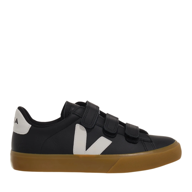 Veja Low-Top-Sneaker Recife Logo Black White