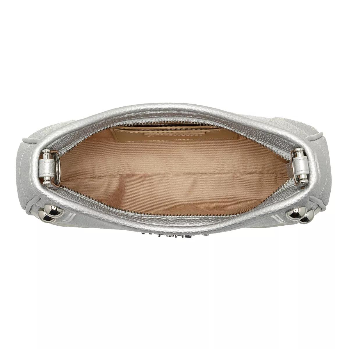 Love Moschino Pochettes Rock'N Love in zilver