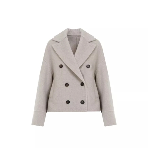 Brunello Cucinelli Db Couture Beige Wool Coat Neutrals 