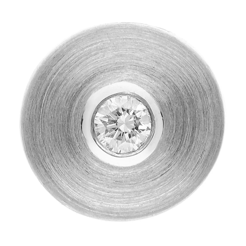 VOLARE Pendant with 1 brilliant approx. 0.02ct Platinum Ciondolo