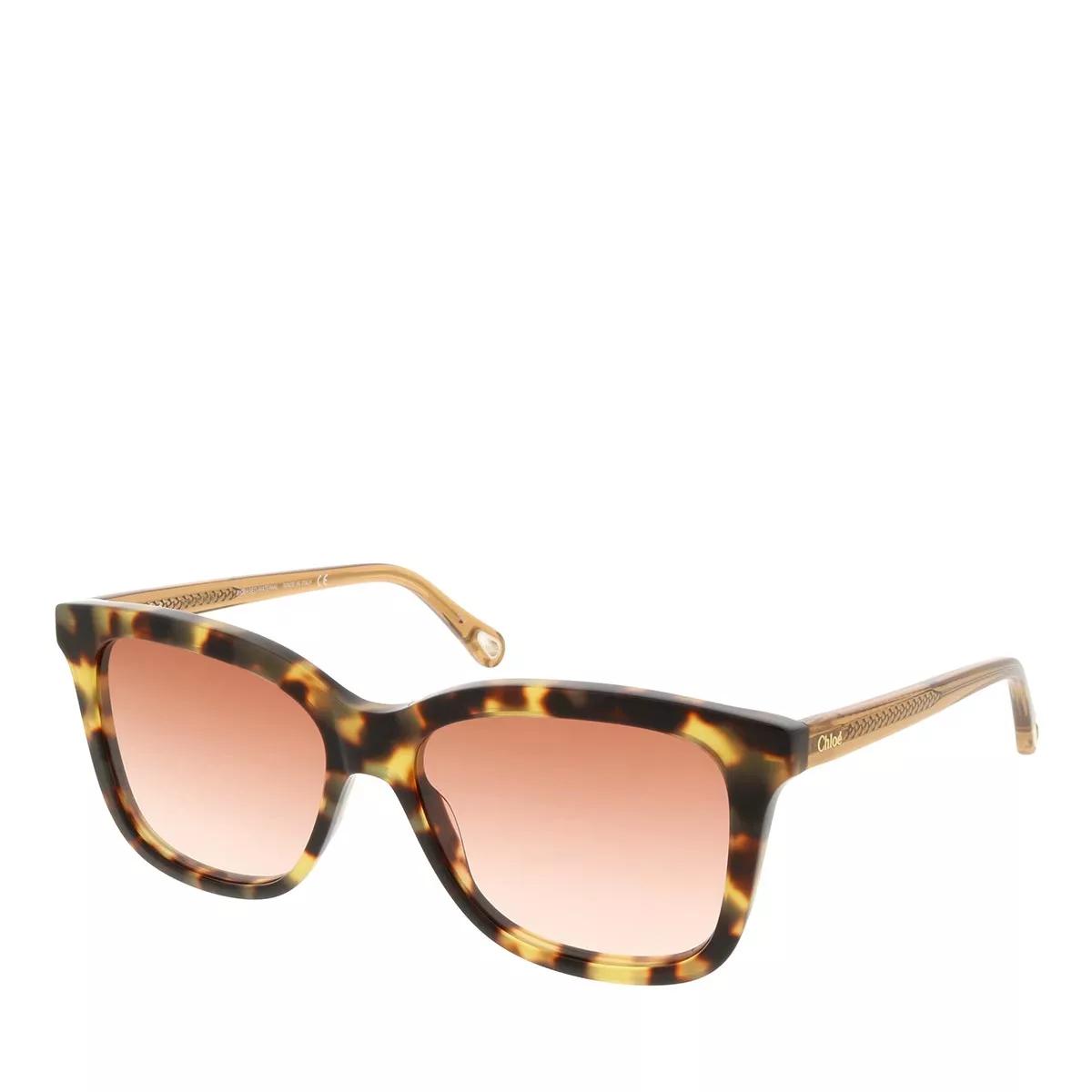 Chloé Sonnenbrille - CH0079S-001 56 Sunglass Woman Bio Acetate - Gr. unisize - in Braun - für Damen