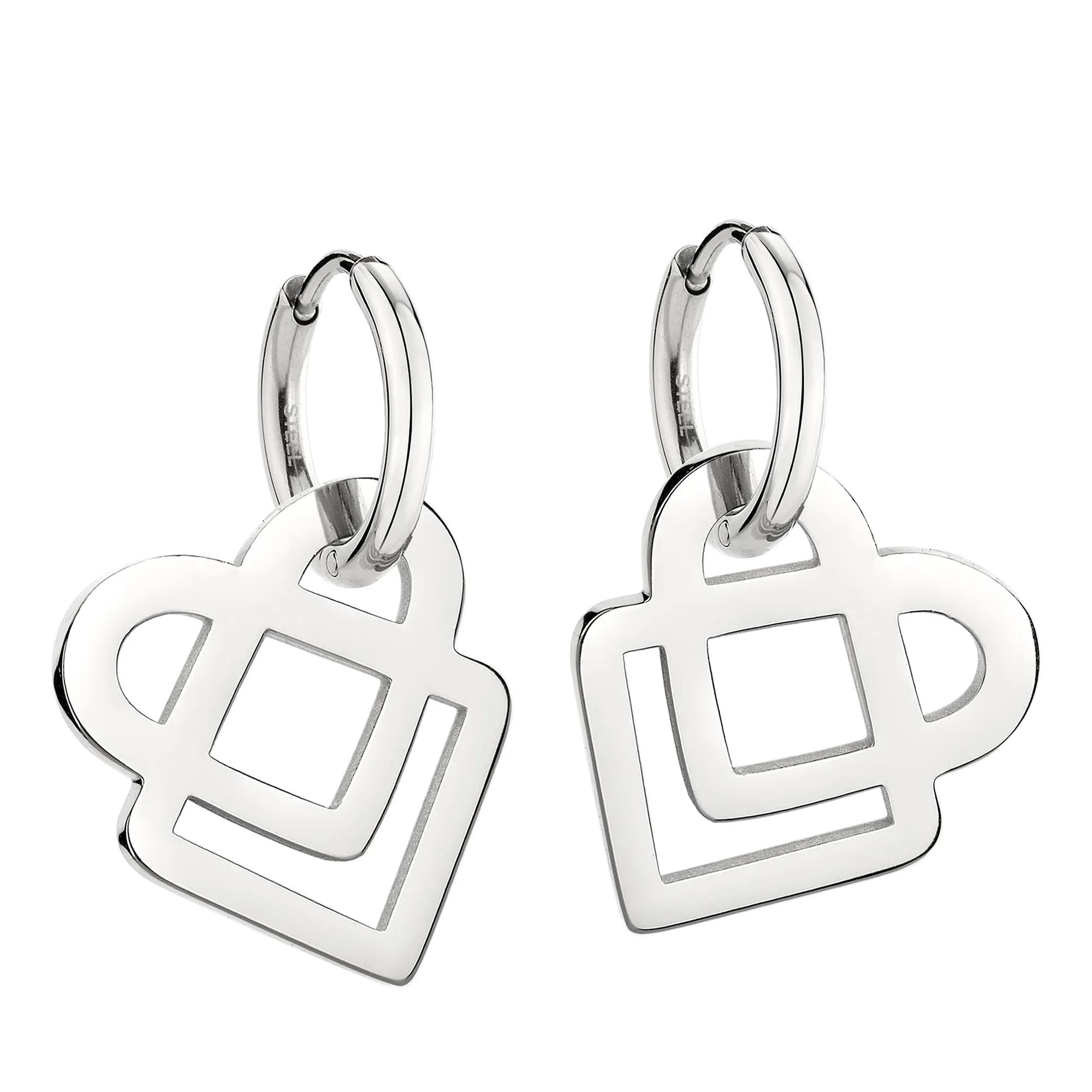 Thumbnail - Liebeskind Berlin Ohrringe - Edelstahl Ohrringe - Gr. unisize - in Lila - für Damen