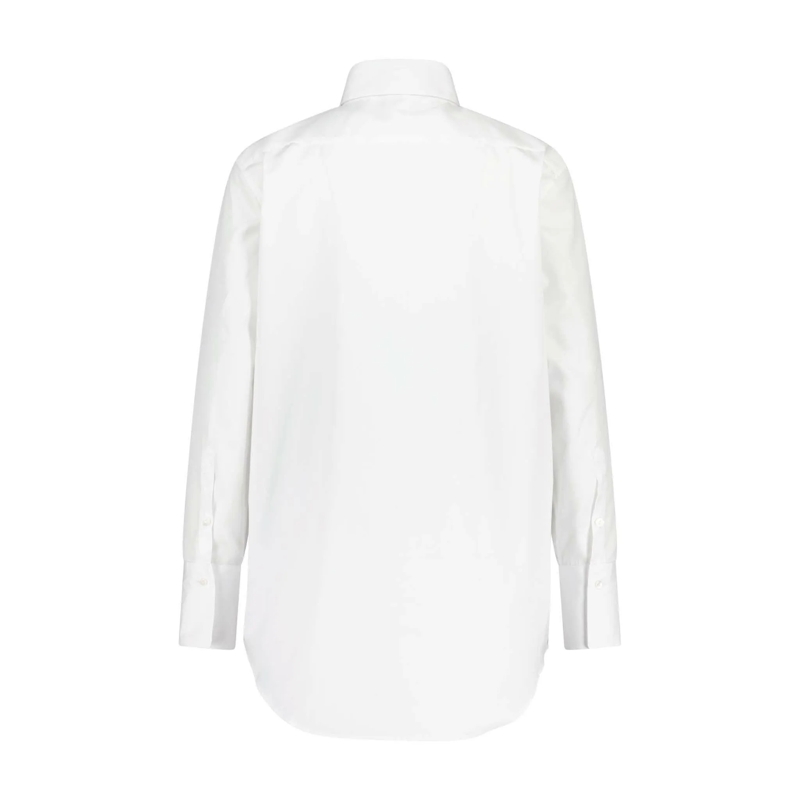 Blooming Overhemd Bluse Erve aus Baumwolle weiß(Image 2)