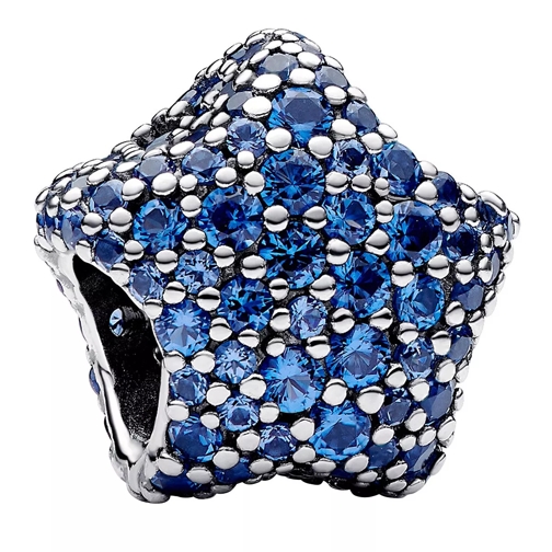 Pandora Star sterling silver charm with stellarcrystal Blue Pendentif