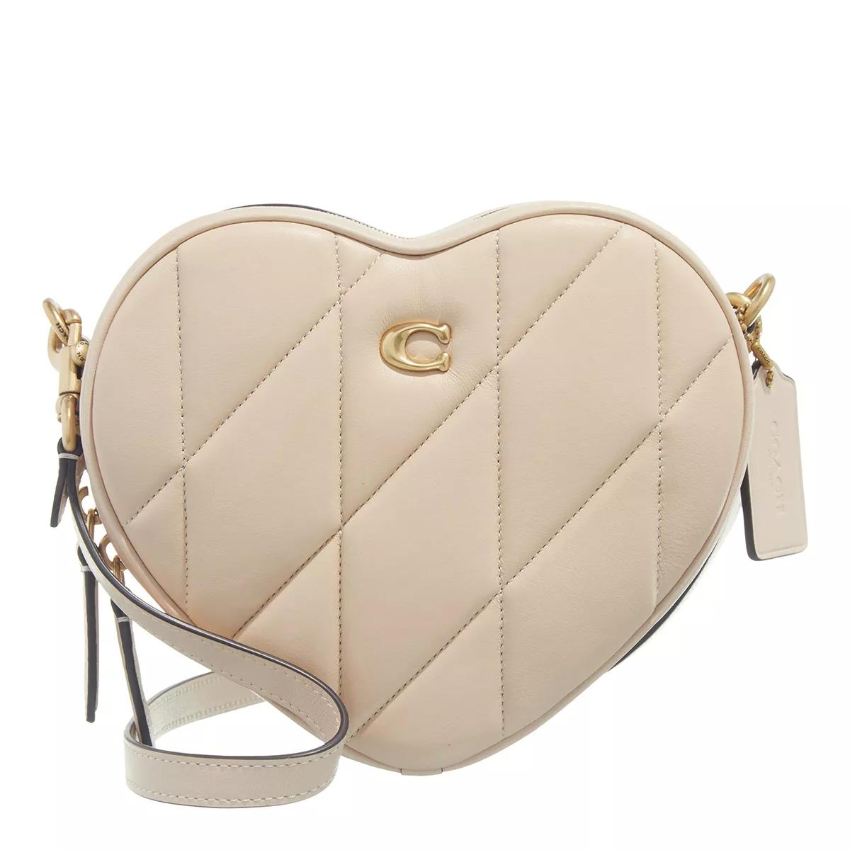 Coach Crossbody Bags - Heart Crossbody - Gr. unisize - in Beige - für Damen