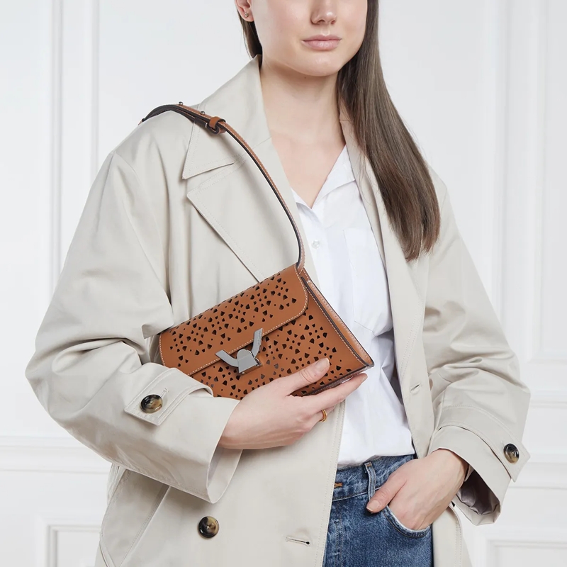 Coccinelle Schultertasche Coccinelle Dew Cow.Perf. Cuir(Image 2)