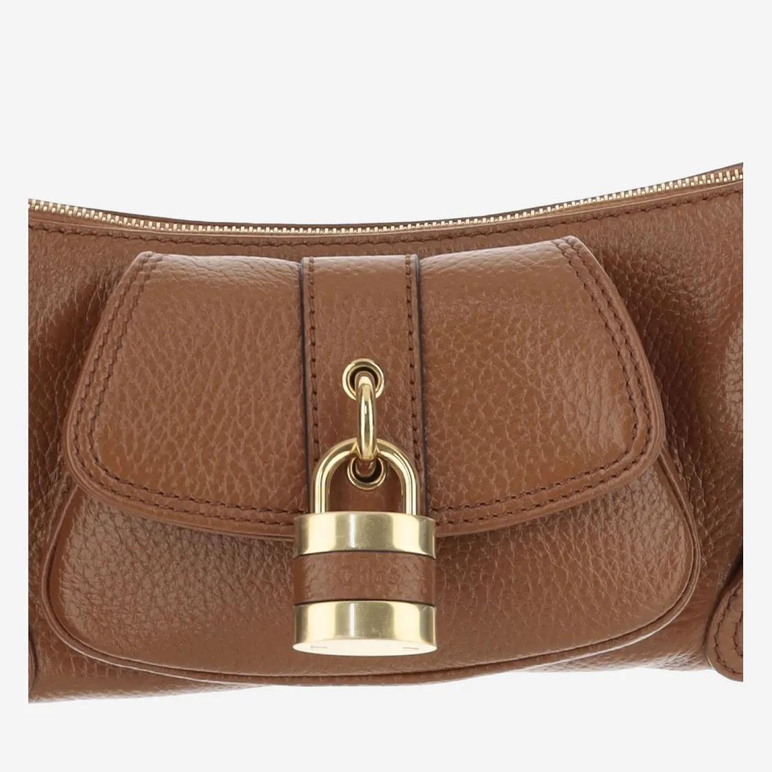 Chloé Hobo bags 99 Leather Shoulder Bag in bruin