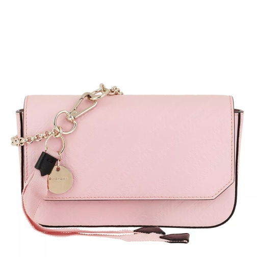 Givenchy Bond Pouch Chain Strap Leather Pink Crossbody Bag