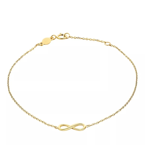 BELORO Della Spiga Felicia 9 karat bracelet with infinity Gold Armband