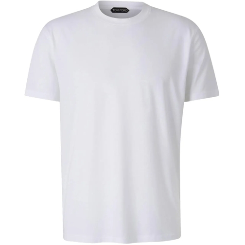 Tom Ford T-Shirts Cotton Logo T-shirt mehrfarbig