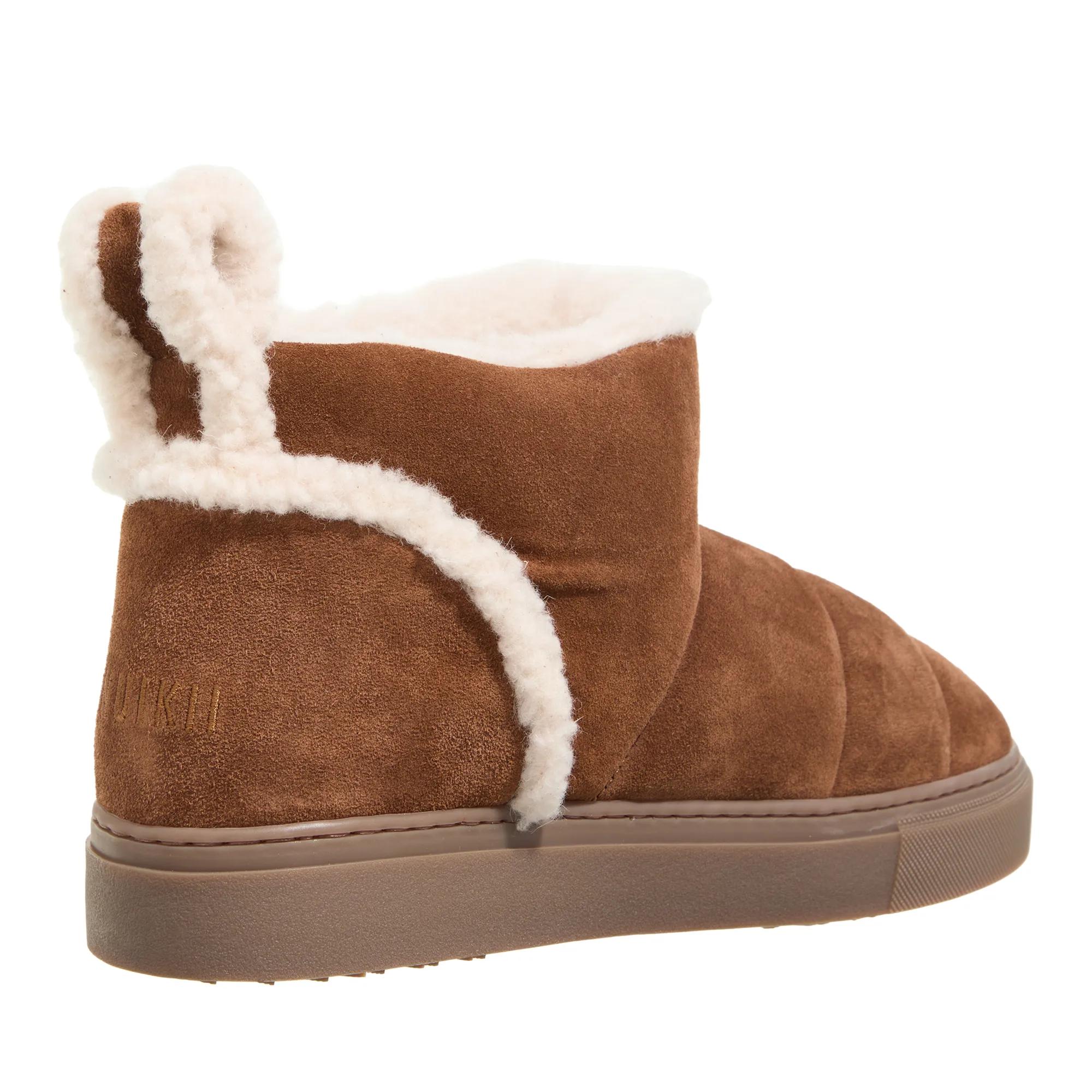 Thumbnail - INUIKII Stiefel & Boots - Shearling Slipin - Gr. 39 (EU) - in Cognacbraun - für Damen