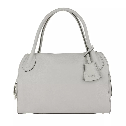 Abro Adria Leather Handbag SM Stone Rymlig shoppingväska