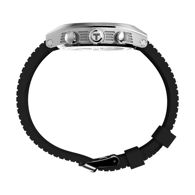 Timex Chronograph Quarz-Analoguhr Timex Legacy Tonneau Chronograph schwarz(Image 2)