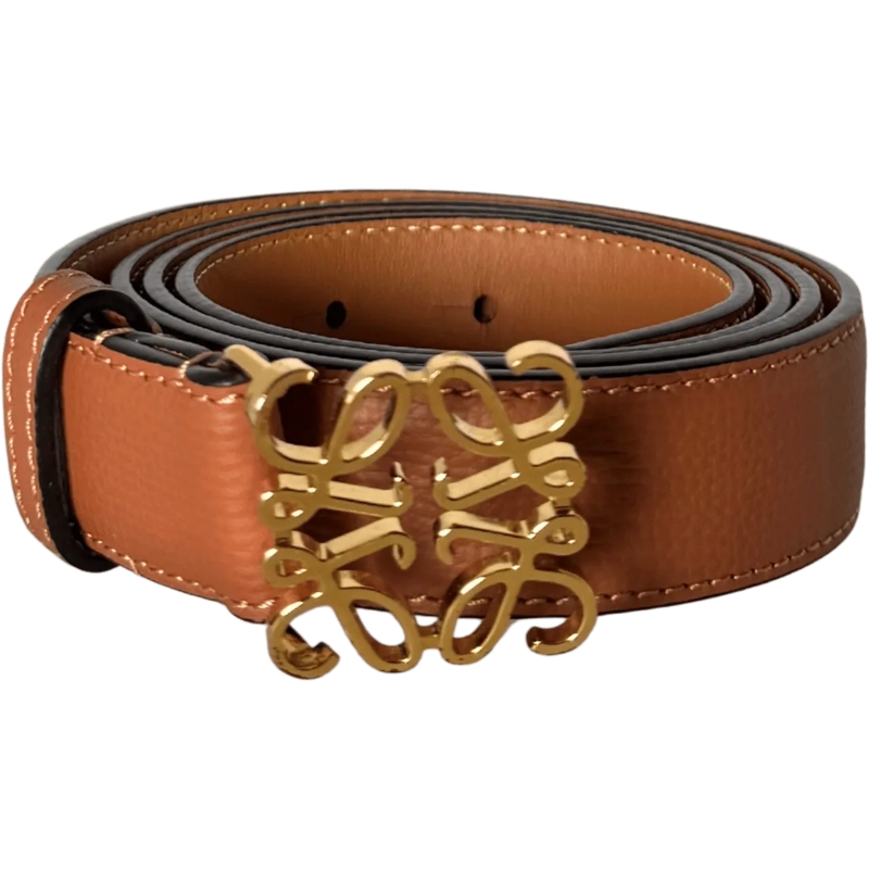 Loewe Gürtel Loewe Anagram Gurtel Gro�e 100 Braun / sehr gut braun