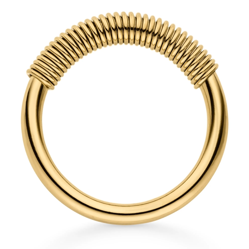 Liebeskind Berlin Ring Edelstahl Twist gold(Image 4)