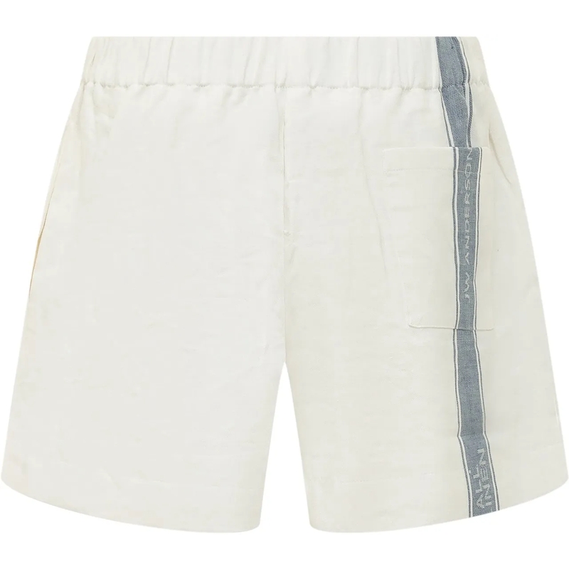 J.W.Anderson Shorts Shorts con Fascia Laterale con Logo weiß(Image 2)