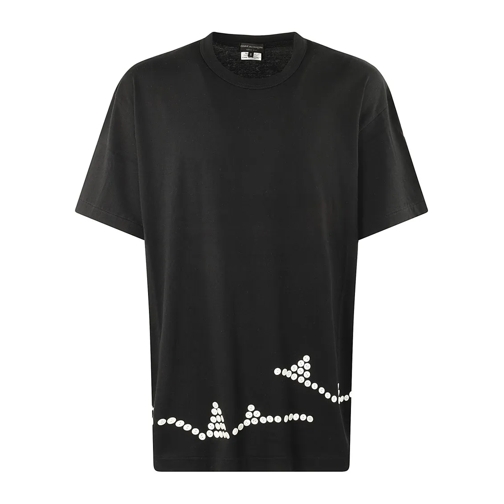 Comme des Garcons T-Shirts T-Shirt With Decorative Buttons Black