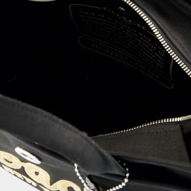 Coach Tote Cargo Tote Black(Image 7)