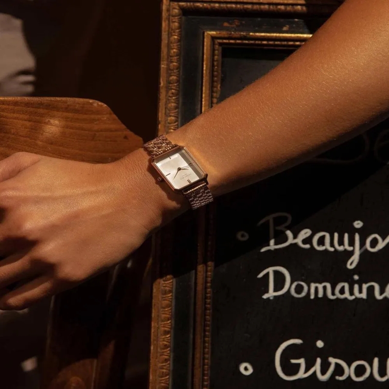 Rosefield Quarzuhr Damenuhr Octagon rose(Image 2)