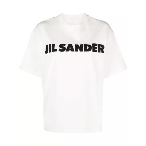 Jil Sander T-Shirt Logo Print S/S W White White 