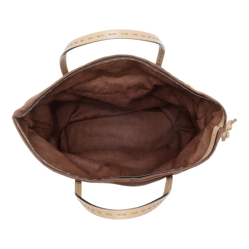 Fendi Shopper ShoppingRoll Paglia Bag(Image 5)