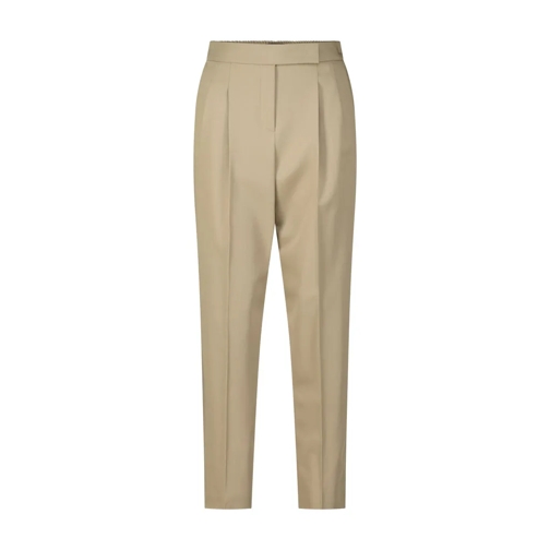 windsor. Casual Broek Stoffhose aus Schurwolle Braun