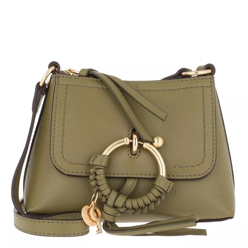 See By Chloé Joan Crossbody Bag Mini Leather Safari Khaki Borsetta a tracolla