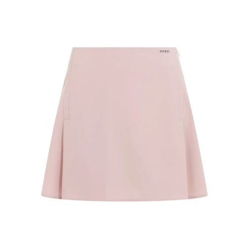 Marni Minirokken Antique Pink Skirt Pink