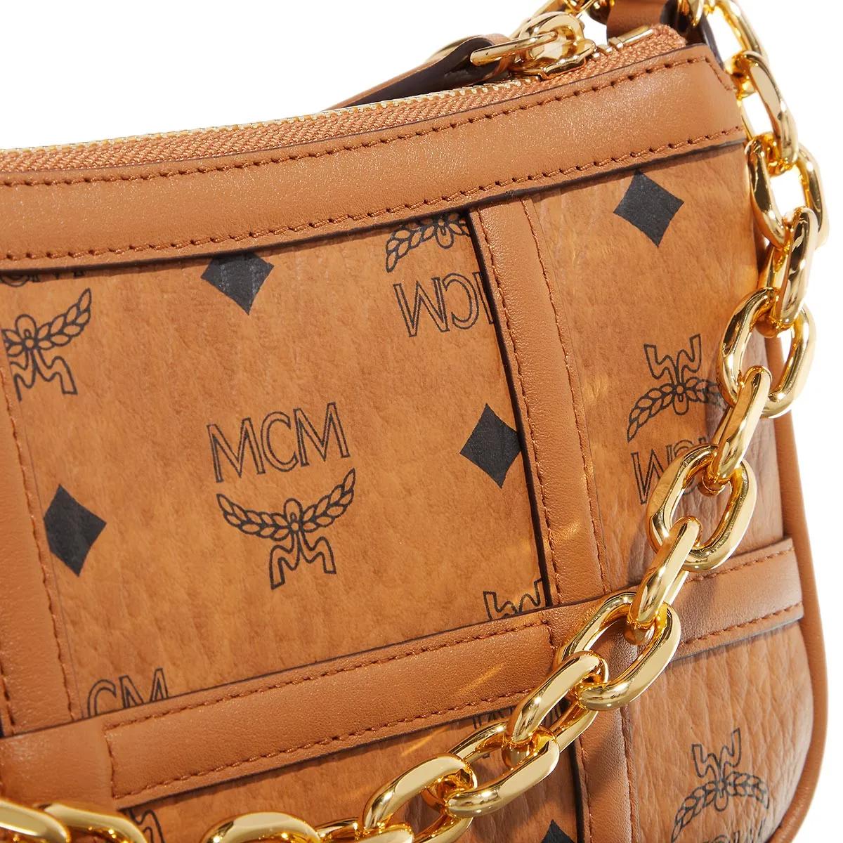 MCM Crossbody bags Aren Shoulder Bag in bruin