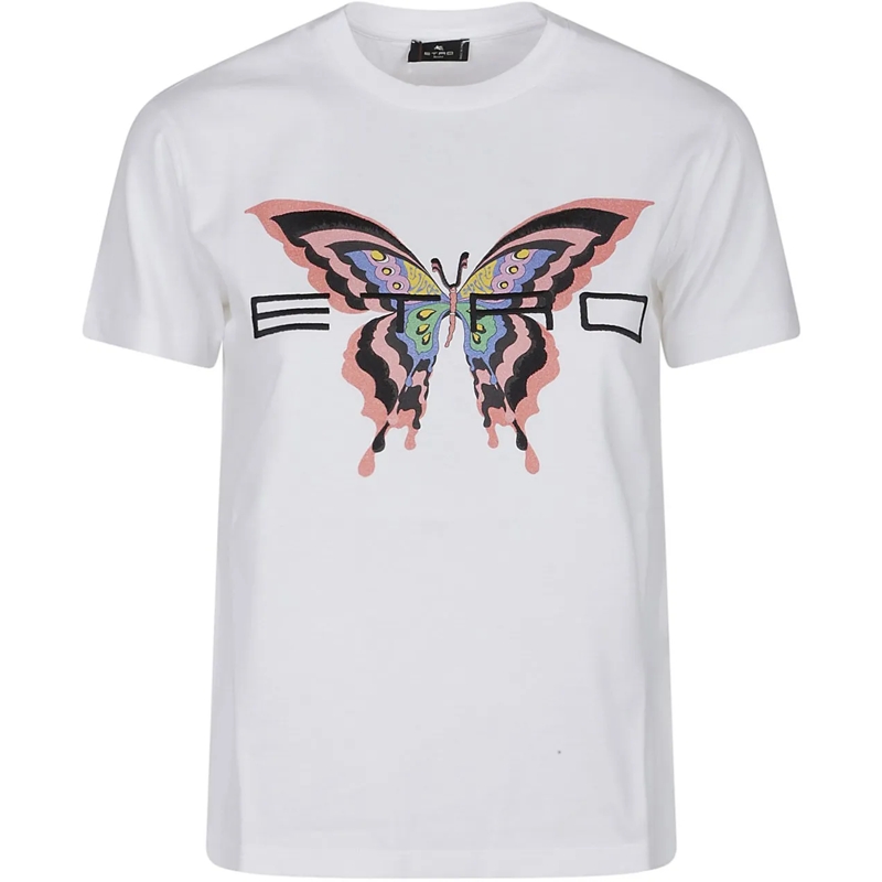 Etro T-shirt Classic T-shirt White weiß